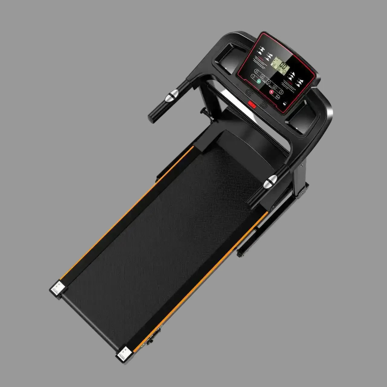 Tapis de course fitness professionnel pour maison et salle de sport.