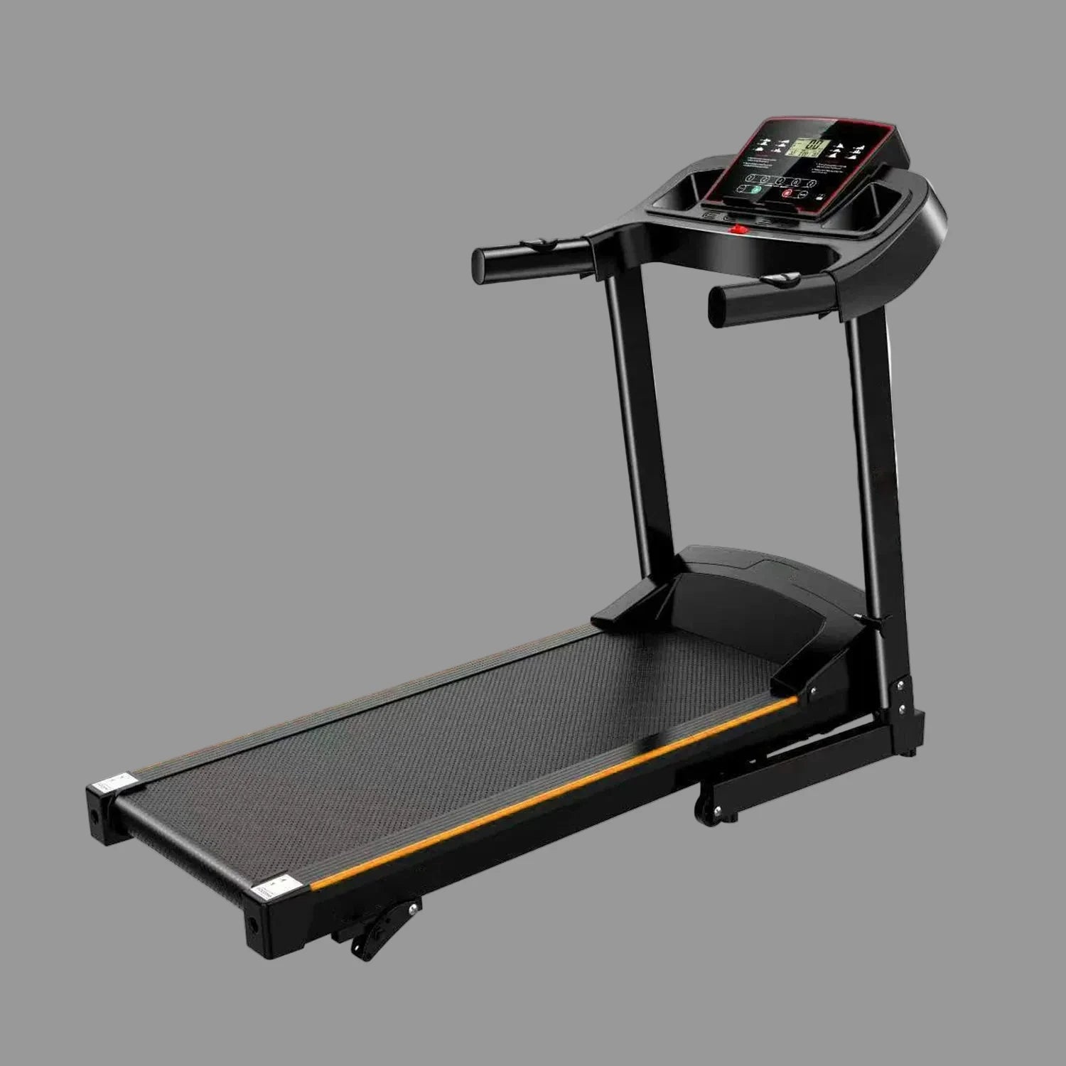 Tapis de course fitness professionnel pour maison et salle de sport.