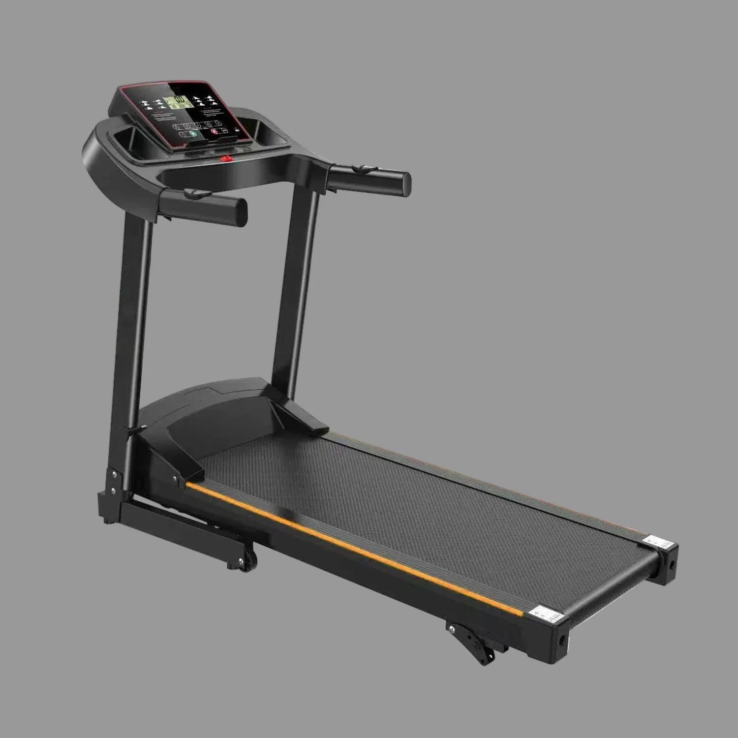 Tapis de course fitness professionnel pour maison et salle de sport.
